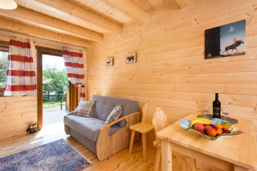 domki janosik letniskowe komfort salon